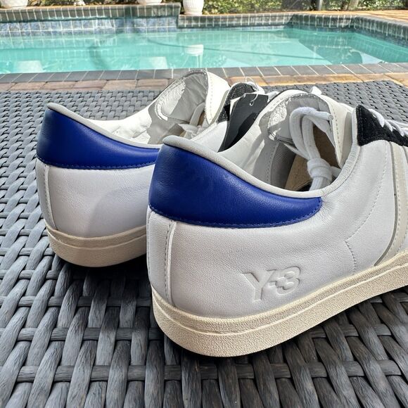 Adidas Y-3 Yohji Star White Bold Blue Men\'s Athletic Shoes FX0895 Size 12 main image 13